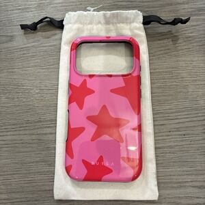 Burga Let's Go Party Pink Star iPhone 17 Pro Phone Case